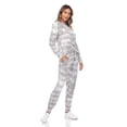 thumbnail image 3 of White Mark Ensemble de Pyjama de Détente pour Femmes 2 Pcs, Doux, Chandail à Manches Longues et Pantalon Jogger, 3 of 6