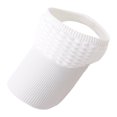 thumbnail image 3 of Sombrero con visera para mujer, sombrero tejido de ala ancha, tapa vacía, sombrero deportivo, sombrero para el sol al aire libre de verano, 3 of 6