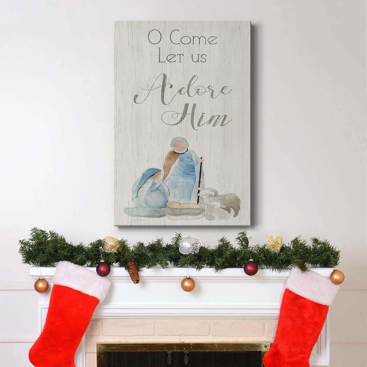 Adore Him- Gallery Wrapped Canvas