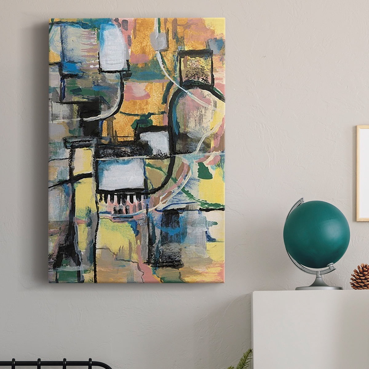Memory Screen II Premium Gallery Wrapped Canvas - Ready to Hang