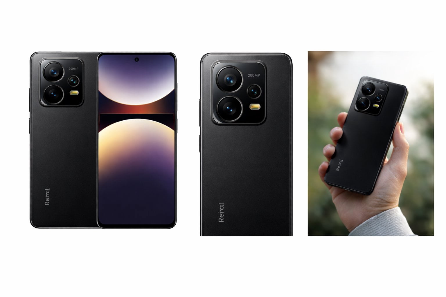 Xiaomi Redmi Note 14 Pro+ Plus 5G + 4G LTE for Tmobile Mint Tello & Global 256GB + 8GB NFC 6.67" 120Hz 200MP Pro AI Camera Model 24115RA8EG Unlocked Dual Sim Midnight Black Midnight Black