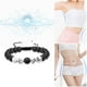 thumbnail image 4 of Fiudx Pulsera Traje Piedra Ojo de Tigre Pulsera Turquesa Piedra Volcánica Tejida, 4 of 7