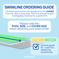 thumbnail image 5 of Swimline Hydrotools Ripstopper Winter Pool Cover for 20 x 45 Ft Inground Rectangle Pools, 5 of 7