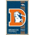 thumbnail image 5 of NFL Denver Broncos - Logo rétro 14, 5 of 5