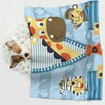 thumbnail image 6 of Pofeuu Giraffe Come Out From Zipper Print Puppy Blanket,Dog Blankets,Pet Blanket Cozy Cat Blankets for Indoor Cats, Fuzzy Pet Blanket for Kitten Doggy Dog Blankets-Large, 6 of 8