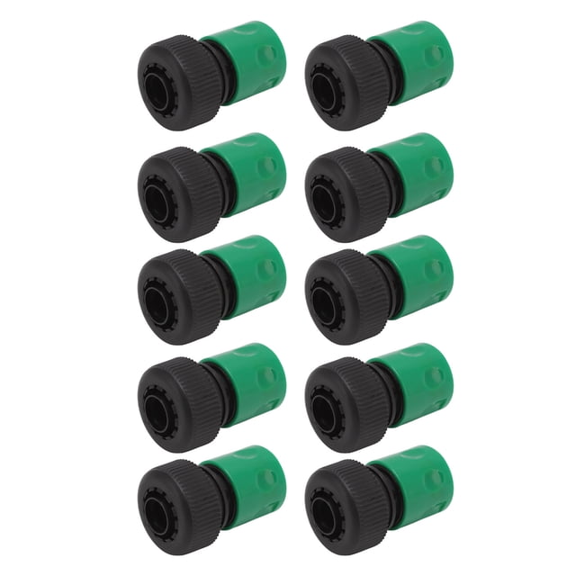 Conectores rápidos de válvula, 10 piezas Manguera de agua Manguera de agua rápida Adaptador de manguera de conexión rápida Logre más