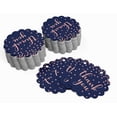 thumbnail image 3 of Inkdotpot Or Rose Papier Feuille Accrocher Tags Merci Douche Nuptiale Faveur Tags 100 Pièce, 3 of 6