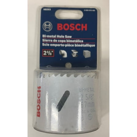 BOSCH HB263 2-5/8 In. Bi-Metal Hole Saw