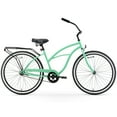 thumbnail image 4 of sixthreezero Around The Block Women's Single-Speed Beach Cruiser Bicycle, 26 In. Wheels, Mint Green, 4 of 11