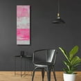 thumbnail image 5 of Epic Art 'Panels in Pink I' by Erin Ashley, Acrylic Glass Wall Art, 16"x48", 5 of 8