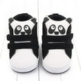 thumbnail image 3 of Toddler Baby Boys Girls High Tops Ankle Sneakers Soft Anti-Slip Sole Cartoon Infant Newborn Prewalker First Walking Crib Shoes, 3 of 4
