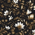 thumbnail image 1 of Papel pintado BOKEBEVE Retro Leaf Peel and Stick 44,45x498,47 cm, 1 of 7