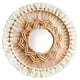 thumbnail image 1 of Espejo colgante de pared bohemio con flecos de macramé, tapiz decorativo para sala de estar Blanco, 1 of 2