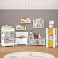 thumbnail image 4 of Kids Book Nook Wall Bookshelf  – White (2 Pack), 4 of 8