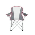 thumbnail image 5 of Ozark Trail, Adult Oversized Quad Chair, 9.2lbs, White & Gray Polyester Fabric, 5 of 8