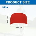 thumbnail image 2 of Uxcell Sport Headbands for Men, Running Sweat Bands Sweat Absorbing Head Band Red, 2 of 6
