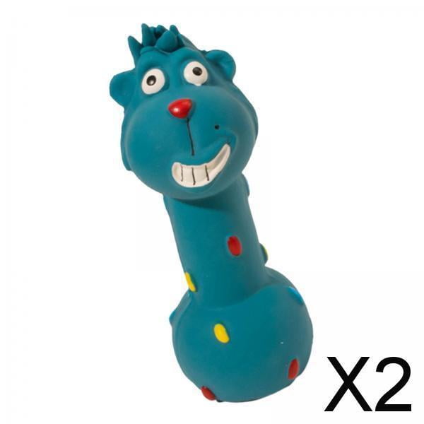 Juguete de Látex Chirriante Fernando para perros Juego interactivo 2 piezas