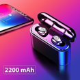 thumbnail image 3 of Bluelans X8s-auriculares intrauditivos deportivos, miniinalámbricos, compatibles con Bluetooth 5,0, bajos, con caja de carga, 3 of 5