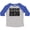 Heather and Royal, variant on Inktastic Class of 2036 in Black Outlined Text Boys or Girls Toddler T-Shirt