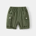 thumbnail image 2 of Otqutp Elastic Waist Short Pants for Toddler Baby Summer Casual Beach Shorts Relaxed Loose Fit Camouflage Sport Short Pants with Pockets, 2 of 4
