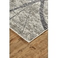thumbnail image 2 of Feizy Kano Transitional Abstract, Taupe/Gray/Ivory, 6'7" x 9'6" Area Rug Easy Care Stain Resistant Fade Resistant Industrial Design Carpet for Living Dining Bed Room, 2 of 6