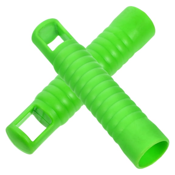 OUNONA 2pcs Cleaning Mop  End Cap Replacement Mop Handle Replacement Grip Handle For Dustpan Rod