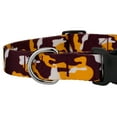 thumbnail image 5 of Country Brook Petz® Deluxe Burgundy and Gold Camo Dog Collar - Made in the U.S.A, Mini, 5 of 5