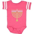 thumbnail image 3 of Inktastic Chanukah Hanukah Menorah Boys or Girls Baby Bodysuit, 3 of 5