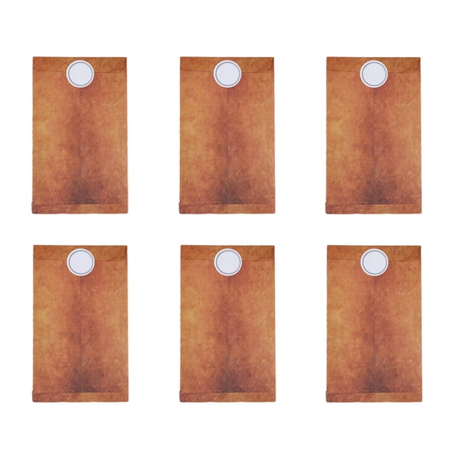 OULII 20Pcs Retro Kraft Paper Envelopes Light Brown European Style Letter Stationery for Cards