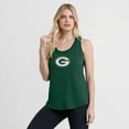 thumbnail image 4 of Women's Fanatics Green Green Bay Packers Iron Fan Tank Top, 4 of 5