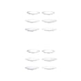 thumbnail image 1 of Vogacara 6 Pieces Eyelash Pads Protection Pad Extension Female Lifting Beauty Curlers Makeup Tools Breathable Accessories Shaping Transparente 2piezas, 1 of 6