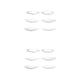 thumbnail image 3 of Seitruly 6 Pieces Eyelash Pads Protection Pad Extension Female Lifting Beauty Curlers Makeup Tools Breathable Accessories Shaping Transparente 2piezas Seitruly CBP476030, 3 of 5