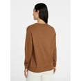 thumbnail image 4 of Time and Tru Women's V Neck Sweater, Lightweight, Sizes XS-XXXL, 4 of 6
