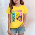 thumbnail image 2 of K pop Demon Chandail pour Filles, T-Shirt Graphique Mignon avec Dessin Animé, T-Shirt Tendance et Drôle, Chandail pour Enfants, Hauts Roses, Manches Courtes, Col Ras du Cou, 2 of 4