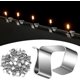 thumbnail image 1 of Ganchos para canaletas de luces navideñas, ganchos galvanizados para techos, clips para luces navideñas, colgadores para canaletas de luces navideñas, ganchos para luces de temporada para ex, 1 of 5