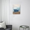 thumbnail image 3 of Coastal Breeze Beach Wall Art, 12x16 Canvas Depicting Ocean & Sand, Perfect for Home Decor, 3 of 7