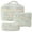 A, variant on Augper Cotton Quilted Makeup Bag Set - Floral Cosmetic Bag Travel Organizer, 3 Pieces