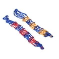 thumbnail image 1 of LABSERRON 2 Pcs Sacs Filet Durables Bleus et Rouges pour Basketball pour Grand Public 21.61x1.57x1.57 Po, 1 of 5
