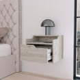 thumbnail image 7 of Miekor Furniture Nolan Light Gray Dual-Shelf Display Nightstand B5A8862, 7 of 7