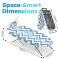 thumbnail image 2 of Tabla de planchar de sobremesa KINGBOARD pequeña con soporte para plancha de 30 x 12 cm, 2 of 7