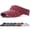 #1a Burgundy, variant on Minzimin Sports Sun Visor Hats Cotton Twill Ball Adjustable Sun Caps for Men Women 1Pack