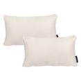 thumbnail image 1 of Cojín Riñonera Decorativa Delta Rectangular Set de 2 Crema, 1 of 3