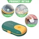 thumbnail image 3 of Pastillero pequeño, organizador de pastillas diario de viaje, soporte de medicina portátil y compacto para vitaminas y suplementos, 3 of 5