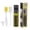 Black, variant on Oil Sprayer for Cooking Olive & Avocado Oil Spray Bottle, 100ml Food Grade Glass Mister with Adjustable Nozzle, 304 Stainless Steel Kitchen Gadgets for Air Fryer Salad Frying BBQ