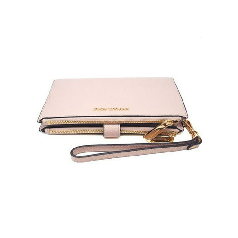 Michael Kors Adele Double Zip Wristlet Wallet - Soft Pink