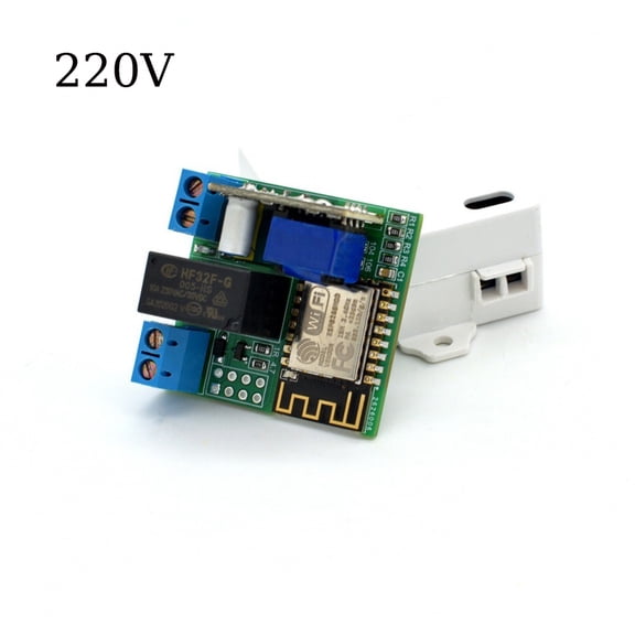 ESP8266-12F Secondary Development Board DIY Relay Module with Shell WiFi 220V Remote Control Relay Support Server/Client Modes