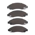 thumbnail image 2 of CarLights360 For Chevy Colorado 2004 05 06 07 2008 Disc Brake Pads | Semi Metallic Friction | Mechanical Pad Wear Sensor Type | 16.3 mm/0.64 Inches Inner Overall Thickness | 167.4 mm/6.59 Inches Widt, 2 of 5