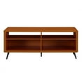 thumbnail image 3 of 58" Rounded Corner Wood TV Console - Acorn, 3 of 4