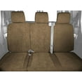 thumbnail image 2 of CalTrend Rear 60/40 Split Bench SuperSuede Seat Covers for 2014-2021 Toyota Tundra - TY505-06SS Beige Insert and Trim, 2 of 3