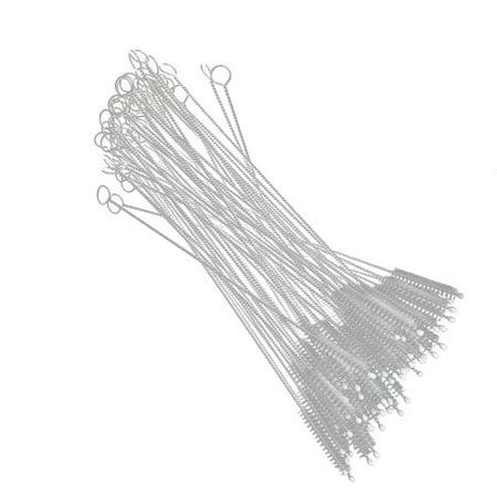 

DESTYER 10/50pc Cleaning Brush for Drinking Pipe Stainless Steel Nylon Straw Kit 1